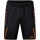 JAKO Trainingshose (Short) Challenge - Double-Stretch-Knit, Seitentaschen mit Reissverschluss - schwarz/orange Jungen